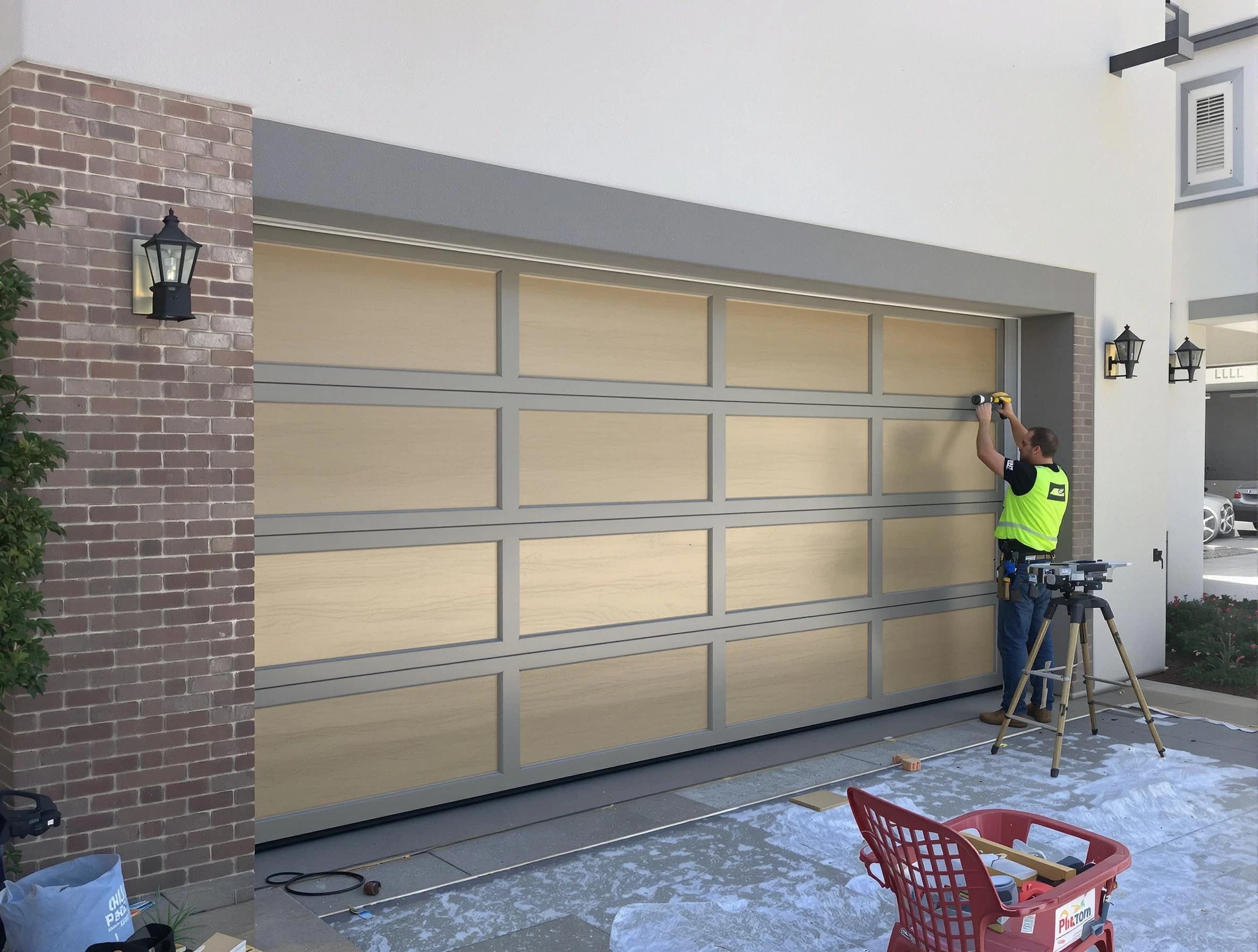 Garage door replacement service by Bridgewater Garage Door Repair in Bridgewater